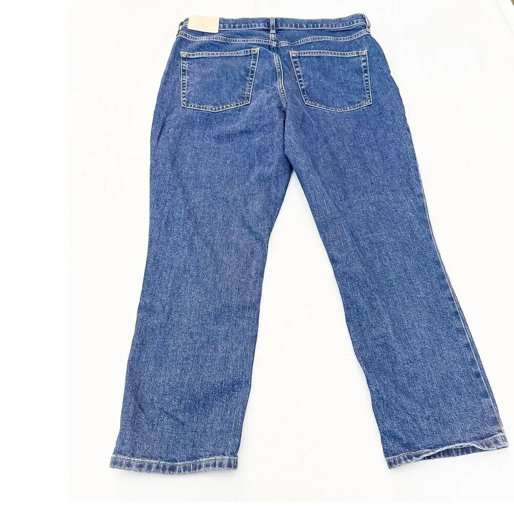 Everlane The Original Cheeky Jean Zip Fly Straight Leg Denim Size 32 Short - Picture 3 of 9